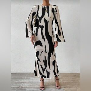 Mermaid Hem Dress Maxi